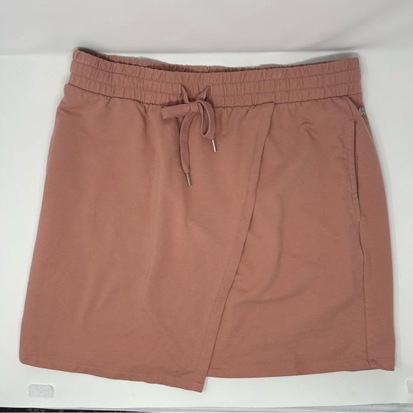 Andrew Marc Dusty Rose Lounge‎ Skirt with Drawstring Waist – Size XL - Picture 1 of 11